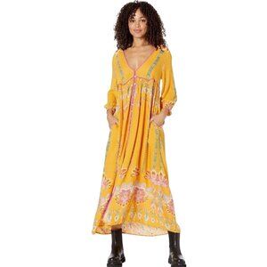 Free People Foley Dress Daylight Combo Dress And Under Dress Bohemian Size M